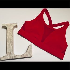 Zoe High Impact sports Bra (Red)